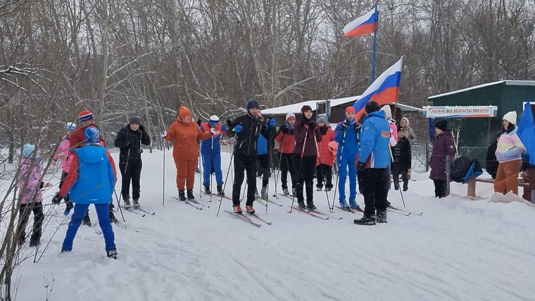 "Лыжня России - 2024". "Лыжня России - 2024".